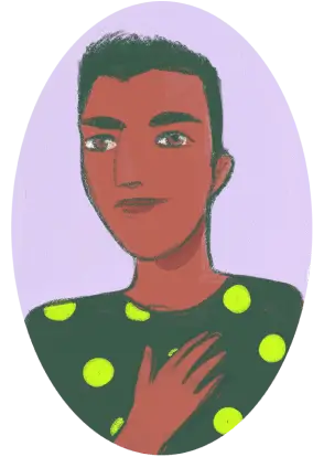 Being Trans hero sticker