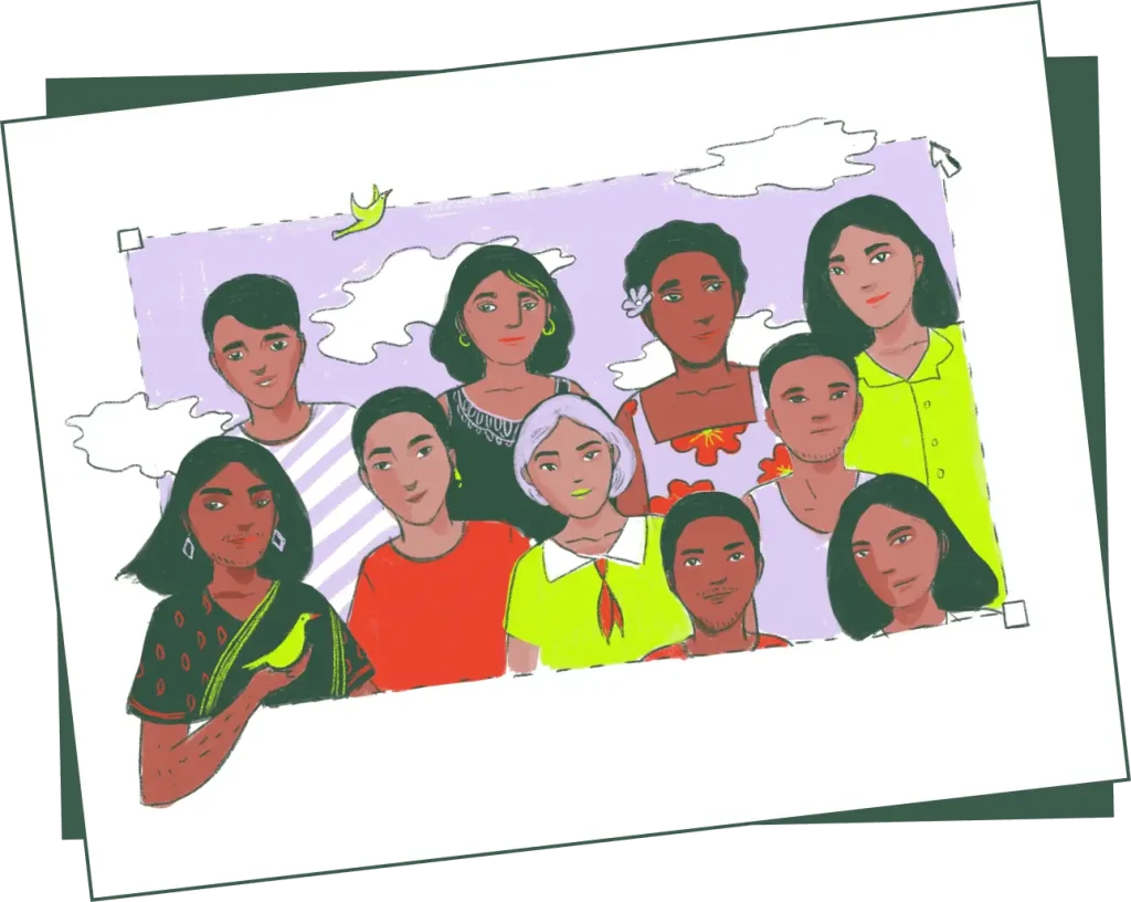 Community group illustration