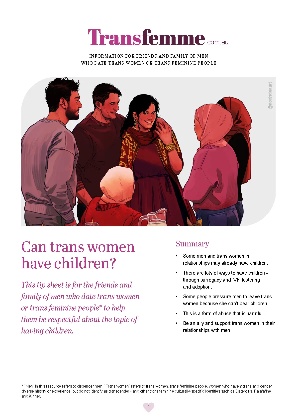 Can trans women have children?