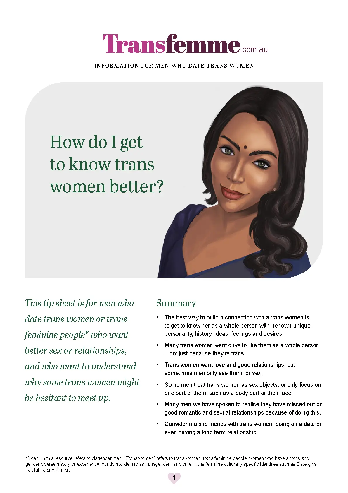 How do I get to know trans women better?