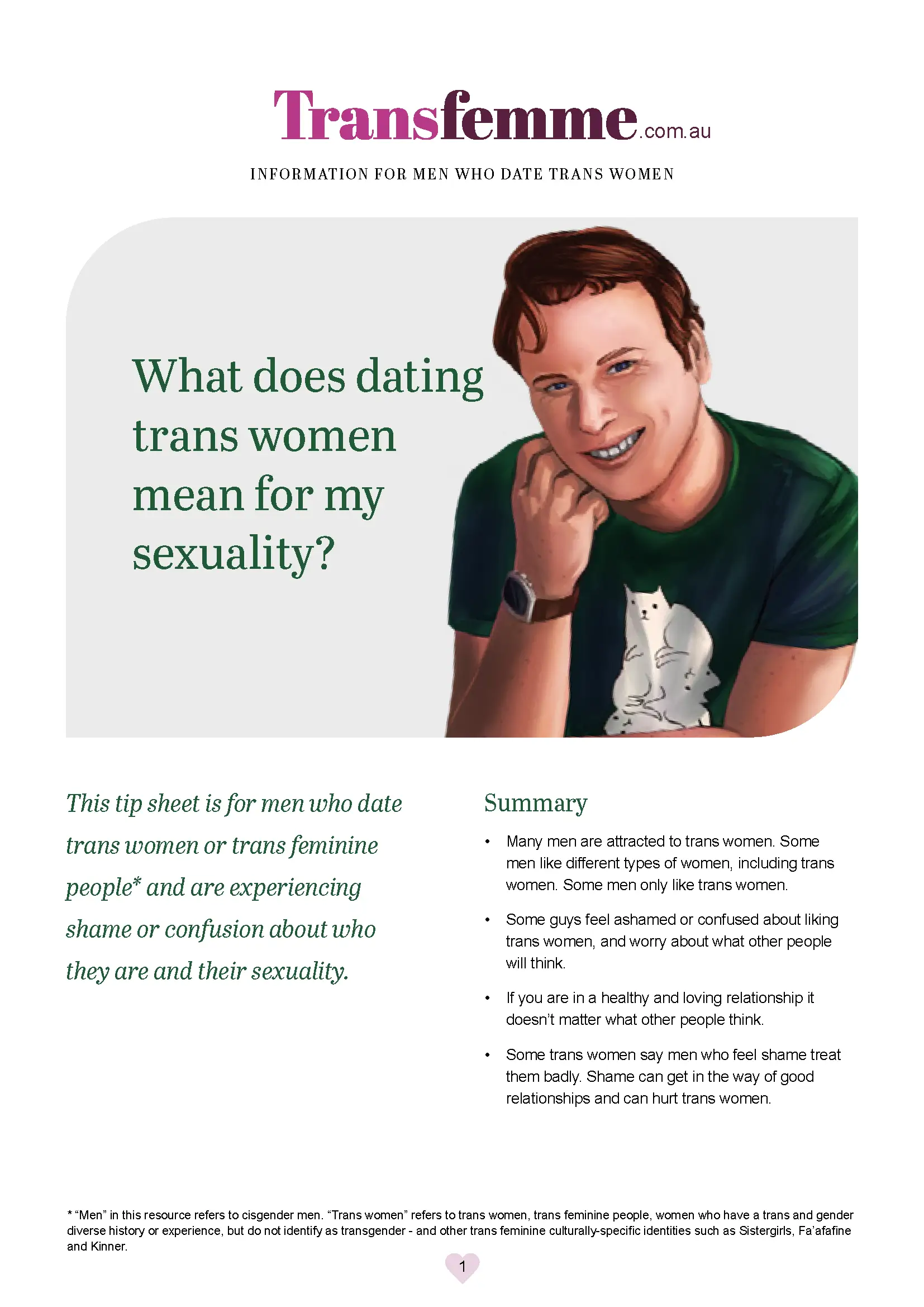 What does dating trans women mean for my sexuality?